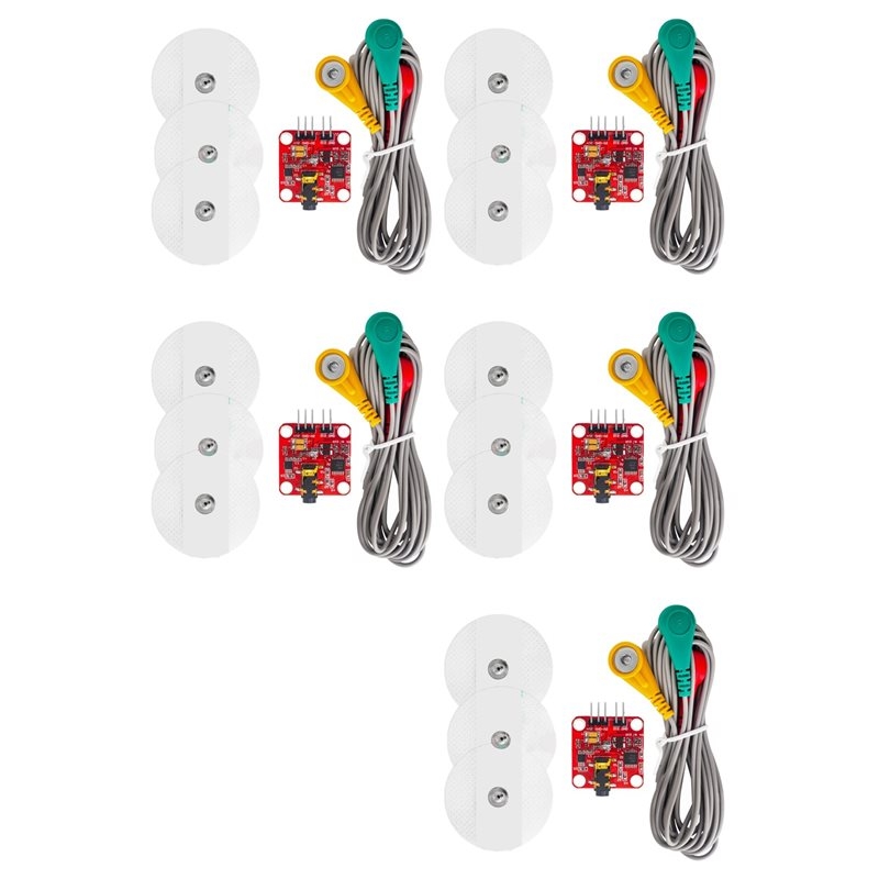 Muscle Sensor Emg - Modulo Sensore Elettrico Muscolare T24C 5X