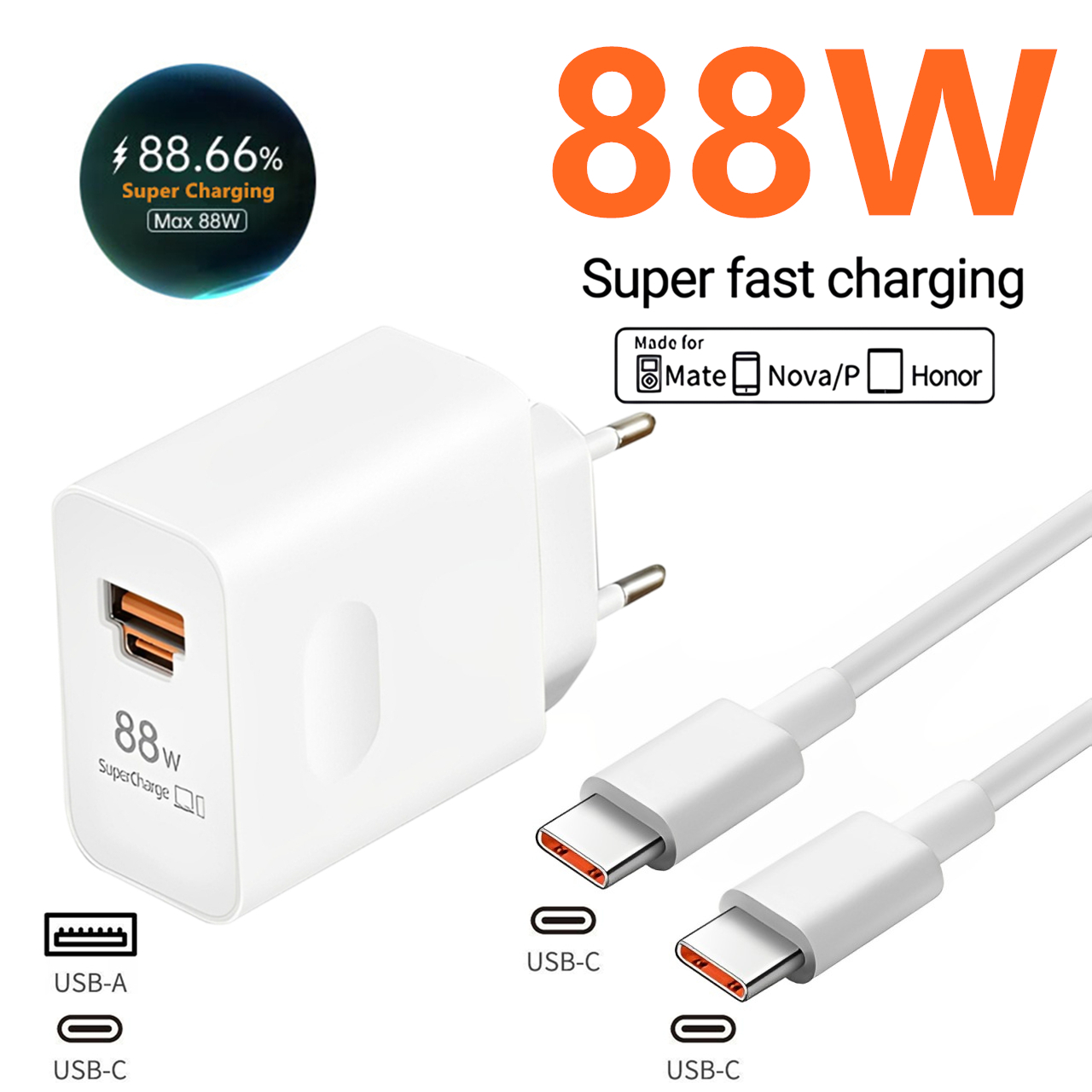 Caricatore super veloce USB A  - Huawei Nova 12 recensione e prezzo